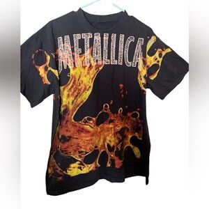 Metallica Load All Over Print 1995 T Shirt Size Single Stitch AOP Band Goth